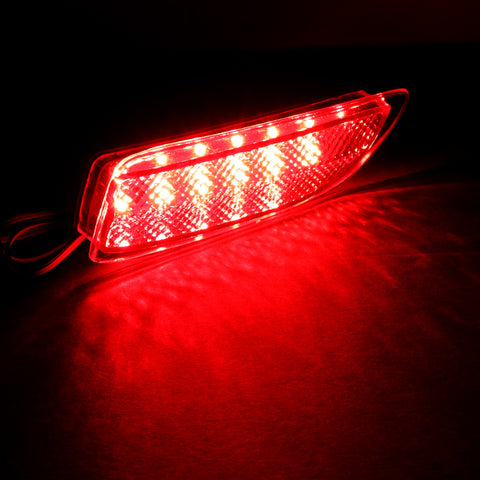 For 2011-2013 Lexus CT200h Toyota Corolla Smoke Len LED Bumper Brake Light Lamps