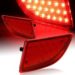 For 2014-2018 Mazda 3 Hatchback LED Rear Bumper Turn Signal Stop Brake Lights