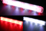 For 2008-2013 Cadillac CTS/13-16 GMC Acadia Clear LED Bumper Brake Lights Lamps