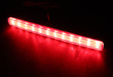 For 2009-2014 Acura TSX Red Lens 48-LED Rear Bumper Reflector Brake Lights Lamps