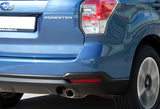 For 2009-2018 Subaru Forester Red Lens 72-LED Rear Bumper Reflector Brake Lights
