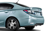 For 2013-2015 Honda Civic Sedan Clear Len LED Rear Bumper Reflector Brake Lights
