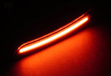 For 2016-2020 Chevy Camaro Smoke Lens LED Rear Turn Signal Side Marker Lights