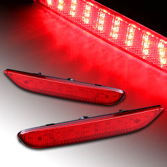 For Infiniti Q50 Q60 Q70 QX30 QX80 Red Lens LED Rear Bumper Stop Brake Lights
