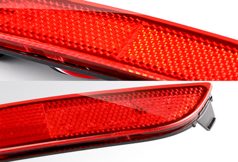 For 2018-2020 Toyota Camry Red Lens 24-SMD LED Rear Bumper Stop Brake Lights