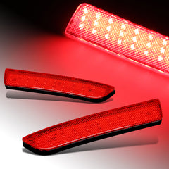 For 2014-2020 Mercedes Metris W447/448 Red Lens LED Rear Bumper Stop Brake Light