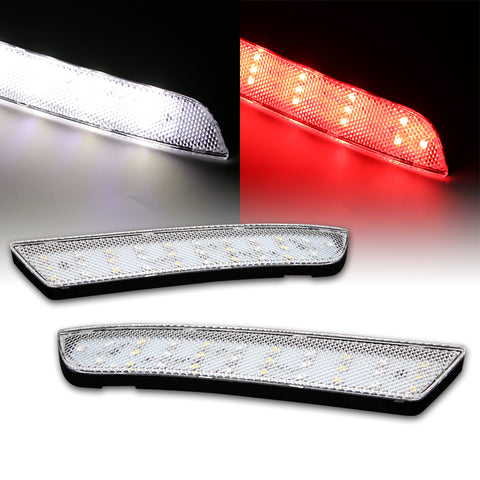 For 2014-2020 Mercedes-Benz Vito Valente Metris Clear 60-LED Rear Bumper Brake Light