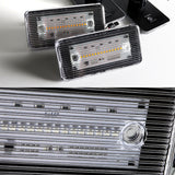 For 2002-2014 Mercedes G550 G63 W463 Clear LED Front + Rear Side Marker Lights 4pc