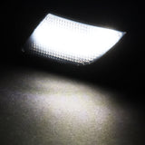 For 2008-2011 Mercedes W204 C-Class Clear Lens White LED Side Marker Lights Lamp