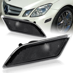 For 2010-2013 Mercedes W212 E-Class Clear Lens Turn Signal Side Marker Lights
