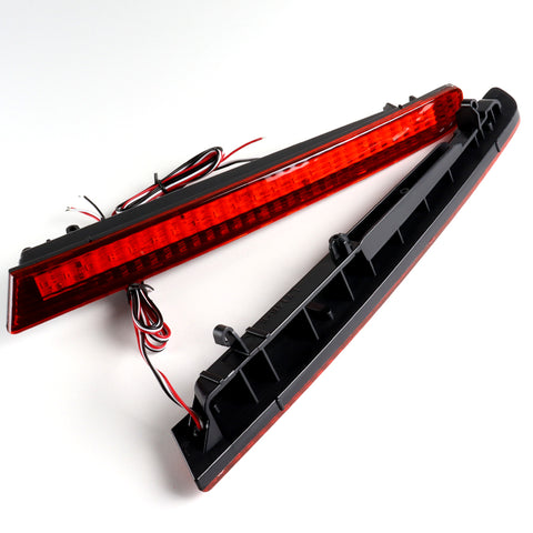 For 2011-2015 Ford Explorer Red Lens LED Rear Bumper Reflector Brake Lights Lamp
