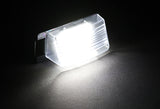 For Nissan 350Z/370Z/GT-R/Cube/Leaf White 18-SMD LED License Plate Lights Lamps