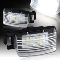 For Nissan 350Z/370Z/GT-R/Cube/Leaf White 18-SMD LED License Plate Lights Lamps