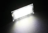 For 1999-2006 BMW E46 2DR 3-Series White 18-SMD LED License Plate Lights Lamps