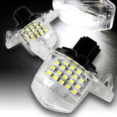 For Honda Civic/Fit/CR-V/Odyssey 6000K 18-SMD White LED License Plate Light Lamp