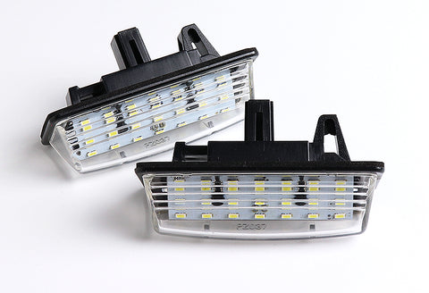 For Nissan Murano//Rogue/Pathfinder White 21-SMD LED License Plate Lights Lamps