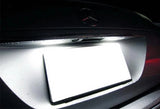 For Mercedes GL ML GLK GLA GLC GLE Class / X156 X166 X205 W166 White 18-SMD LED License Plate Lights