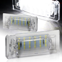 For 1999-2006 Audi TT Xenon White 18-SMD LED 6000K License Plate Lights Lamps