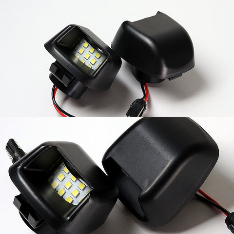 For Nissan/Frontier/Titan/Armada Xenon White SMD LED 6000K License Plate Lights