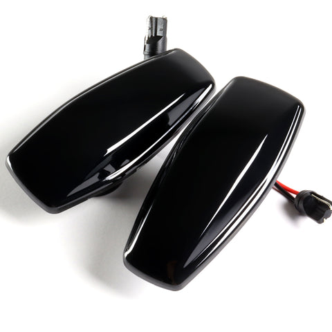 For Hyundai Tucson Tiburon Sonata Smoke Sequential LED Signal Side Marker Lights