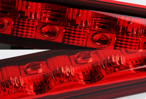 For 2000-2006 GMC Yukon XL 1500 2500 Red Lens LED 3RD Third Brake Stop Light