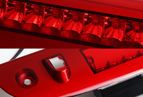 For 2002-2010 Ford Explorer Red Lens LED 3RD Third Rear Brake Stop Tail Light Lamp