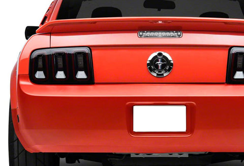 For 2005-2009 Ford Mustang Chrome/Clear Lens LED 3RD Third Rear Brake Stop Light