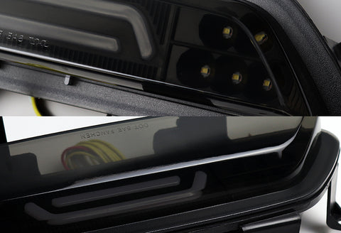 For 2015-2018 Ford Mustang Black/Smoke LED BAR 3RD Third Brake Reverse Light Lamp