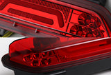 For 2015-2018 Ford Mustang Red Lens LED BAR 3RD Third Brake Reverse Light Lamp