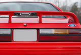 For 1987-1993 Ford Mustang GT Cobra Black LED BAR 3RD Third Spoiler Brake Stop Light