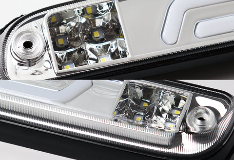 For 1993-2011 Ford Ranger Chrome LED BAR 3RD Third Brake Stop Light W/Cargo Lamp