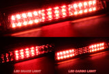 For 1999-2006 Chevy Silverado Red Lens LED 3RD Third Brake Light W/Cargo Lamp