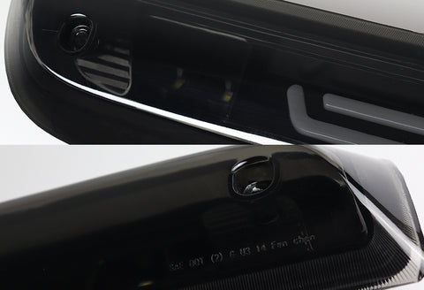 For 2014-2018 Chevy Silverado/GMC Sierra Black/Smoke LED BAR 3RD Third Brake Light