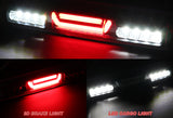 For 1999-2006 Chevy Silverado Black LED Bar 3RD Third Brake Light W/Cargo Lamp