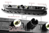 For 2011-2016 Scion tC Smoke Lens LED Strip 3RD Third Brake Stop Light Lamp