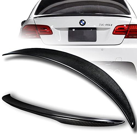 For 2007-2013 BMW E92 2-DR M3 Style Real Carbon Fiber Rear Trunk Spoiler Wing