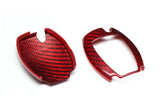 For Mercedes-Benz C180/200/250/300/W203/W210/W211/E320/350/500 AMG Real Red Carbon Fiber Remote Key Shell Cover