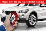 For BMW 1/2/5/7-Series X1 F48 X5 F15 X6 F165 F45 G11 G12 G30 Real Red Carbon Fiber Remote Key Shell Cover