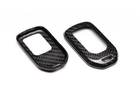 For Honda Accord/Civic/Fit/Odyssey Real Carbon Fiber Remote Key Shell Cover Case