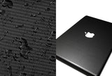 12"x50" Black 3D Texture Carbon Fiber Vinyl Wrap Sheet Sticker Decal Roll Film