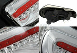 For 2013-2020 Scion FRS FT86 Subaru BRZ DRL Chrome Housing LED Tail Lights Lamp