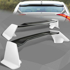 For 2016-21 Honda Civic 4DR/Sedan TYPE-R Factory White Trunk Real Carbon Spoiler