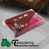 6 X Treefrog Classic Cherry Squash Home Car Air Freshener Fresh Box Refill 2.8oz