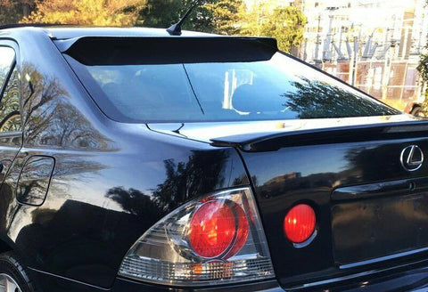 For 2001-2005 Lexus IS300 Sedan Smoke Acrylic Rear Window Roof Visor Spoiler