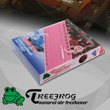 1 X Tree Frog Cherry + Squash Mixed Natural Extreme Car Air Freshener Fresh Box