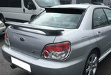 For 2002-2007 Subaru Impreza WRX STI Smoke Acrylic Rear Window Roof Visor Spoiler