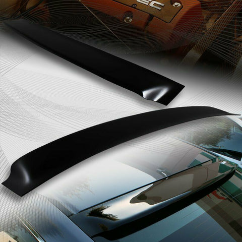For 2013-2017 Honda Accord Coupe/2DR Smoke Acrylic Rear Window Roof Visor Spoiler