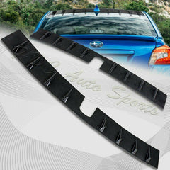 For 2015-2020 Subaru WRX STI Carbon Style Shark Fin Rear Window Spoiler Wing
