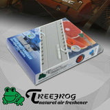 6 X Tree Frog Grapefruit + Squash Mix Natural Extreme Car Air Freshener Fresh Box