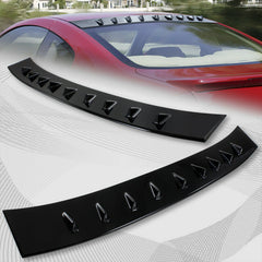 For 2003-2007  Infiniti G35 Coupe/2-DR Glossy Black Shark Fin Rear Roof Vortex Spoiler Wing